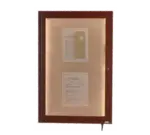 Aarco LWL3624W Display Case