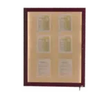 Aarco LWL4836C Display Case