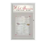 Aarco MSC3624H Main Street Bulletin Board