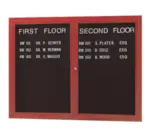 Aarco OADCW3648RL Directory Board