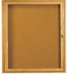 Aarco OBC3630R Red Oak Bulletin Board