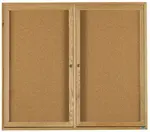 Aarco OBC3648R Red Oak Bulletin Board