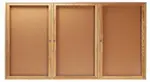 Aarco OBC3672-3R Red Oak Bulletin Board