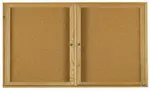 Aarco OBC3672R Red Oak Bulletin Board