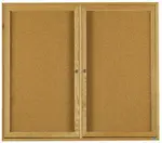 Aarco OBC4860R Red Oak Bulletin Board