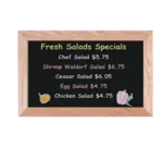 Aarco OC1218NT Chalkboard