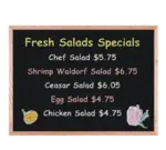 Aarco OC3648NT Chalkboard