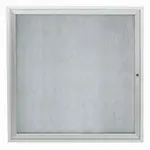 Aarco ODCC3636R Aluminum Bulletin Board
