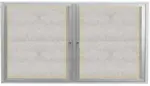 Aarco ODCC3660RI Aluminum Bulletin Board