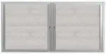 Aarco ODCC3672R Aluminum Bulletin Board
