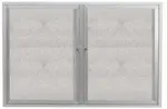 Aarco ODCC4872R Aluminum Bulletin Board