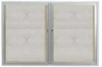 Aarco ODCC4872RI Aluminum Bulletin Board