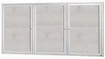 Aarco ODCC4896-3R Aluminum Bulletin Board
