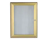 Aarco OWFC2418G Waterfall Bulletin Board
