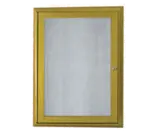 Aarco OWFC2418LB Waterfall Bulletin Board