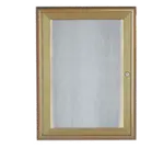 Aarco OWFC2418LBI Waterfall Bulletin Board