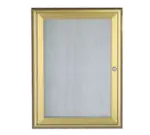 Aarco OWFC3624G Waterfall Bulletin Board