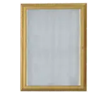 Aarco OWFC3624GI Waterfall Bulletin Board