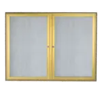 Aarco OWFC3648G Waterfall Bulletin Board
