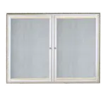 Aarco OWFC3648I Waterfall Bulletin Board