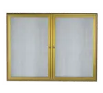 Aarco OWFC3648LB Waterfall Bulletin Board