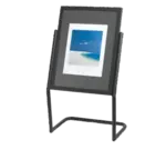 Aarco P-15BK Broadcaster Display Stand