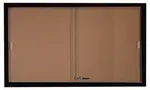 Aarco SBC3660BK Bulletin Board