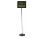 Aarco TI-1BK Director Sign Stand