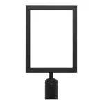 Aarco VSF118BK Form-A-Line™ Sign Frame