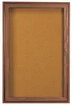 Aarco WBC2418R Red Oak Bulletin Board