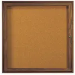 Aarco WBC3636R Red Oak Bulletin Board