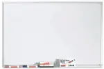 Aarco WDS2436 White Porcelain Markerboard