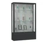 Aarco WFDC7648BK Display Case
