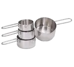 Admiral Craft DMC-4 Deluxe Measuring Cup Set