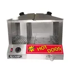 Admiral Craft HDS-1300W/100 Hot Dog & Bun Steamer
