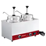 Admiral Craft NCW2P120 Adcraft Topping Warmer and Dispenser