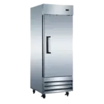 Admiral Craft USRF-1D 29'' 23 cu. ft. Bottom Mounted 1 Section Solid Door Reach-In Refrigerator