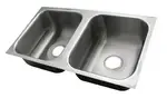 Advance Tabco 1014-210-BAD  Smart Series™ Sink  undermount  2-compartment