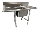 Advance Tabco 93-61-18-18RL Commercial Sink, (1) One Compartment, Construction with and - 540" W