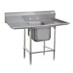 Advance Tabco 94-61-18-24RL Commercial Sink, (1) One Compartment, Construction with and - 700" W