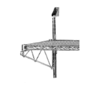 Advance Tabco AAB-14 End Mount Brackets