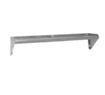 Advance Tabco Advance Tabco AWS-KD-36 NSF Aluminium Solid Wall-Mounted Shelf - 36"W x 11.13"D