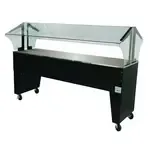 Advance Tabco B5-STU-B Portable Solid Top Buffet Table