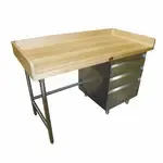 Advance Tabco BST-365R Bakers Top Work Table