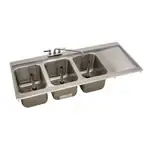 Advance Tabco DBS-43L Bar Sink