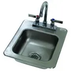 Advance Tabco DI-1-25-X 14 Gauge Compartment Drop-In Sink /