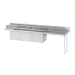 Advance Tabco DTC-3-1620-96R Dishtable with 3-compartment
