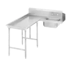 Advance Tabco DTS-G70-96L Island-Soil Dishtable