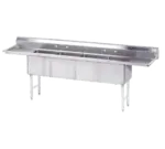 Advance Tabco FC-4-1824-24RLX Special Value Fabricated Sink
