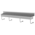 Advance Tabco FC-WMD-120-ADA Multiwash Hand Sink deck mount faucet provision wall mounted